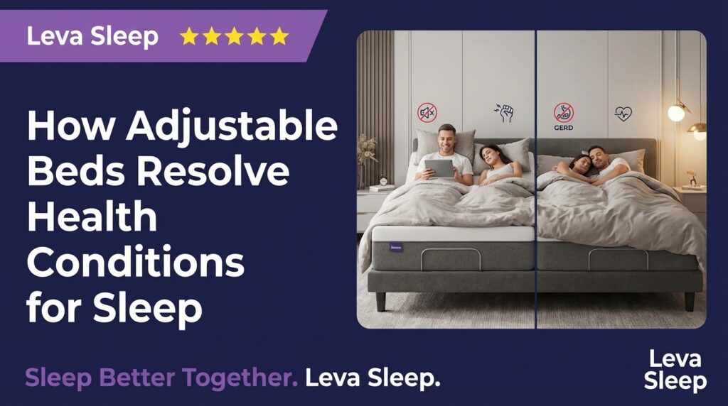 How Adjustable Beds Resolve Health Conditions for Sleep