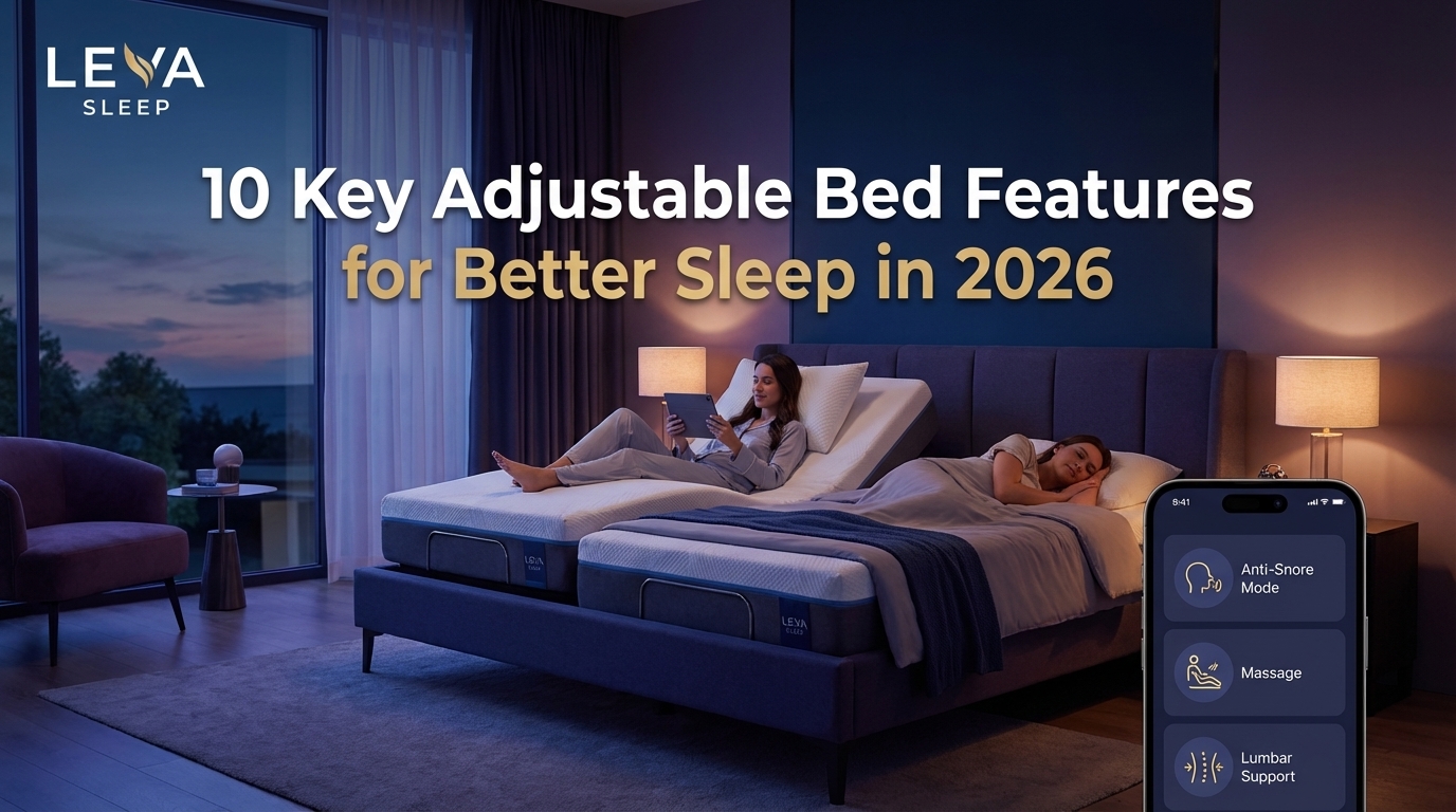 10 Key Adjustable Bed Features for Better Sleep in 2026