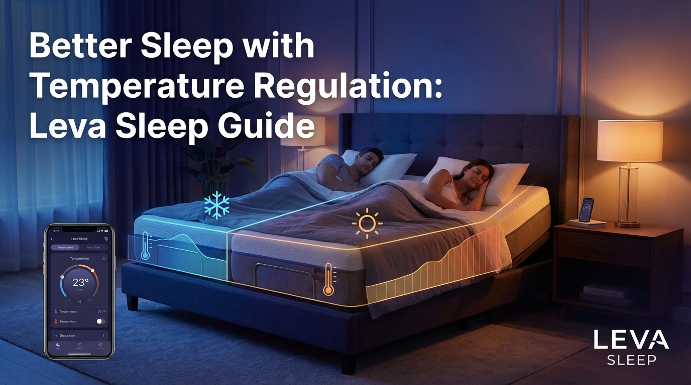 Better Sleep with Temperature Regulation: Leva Sleep Guide