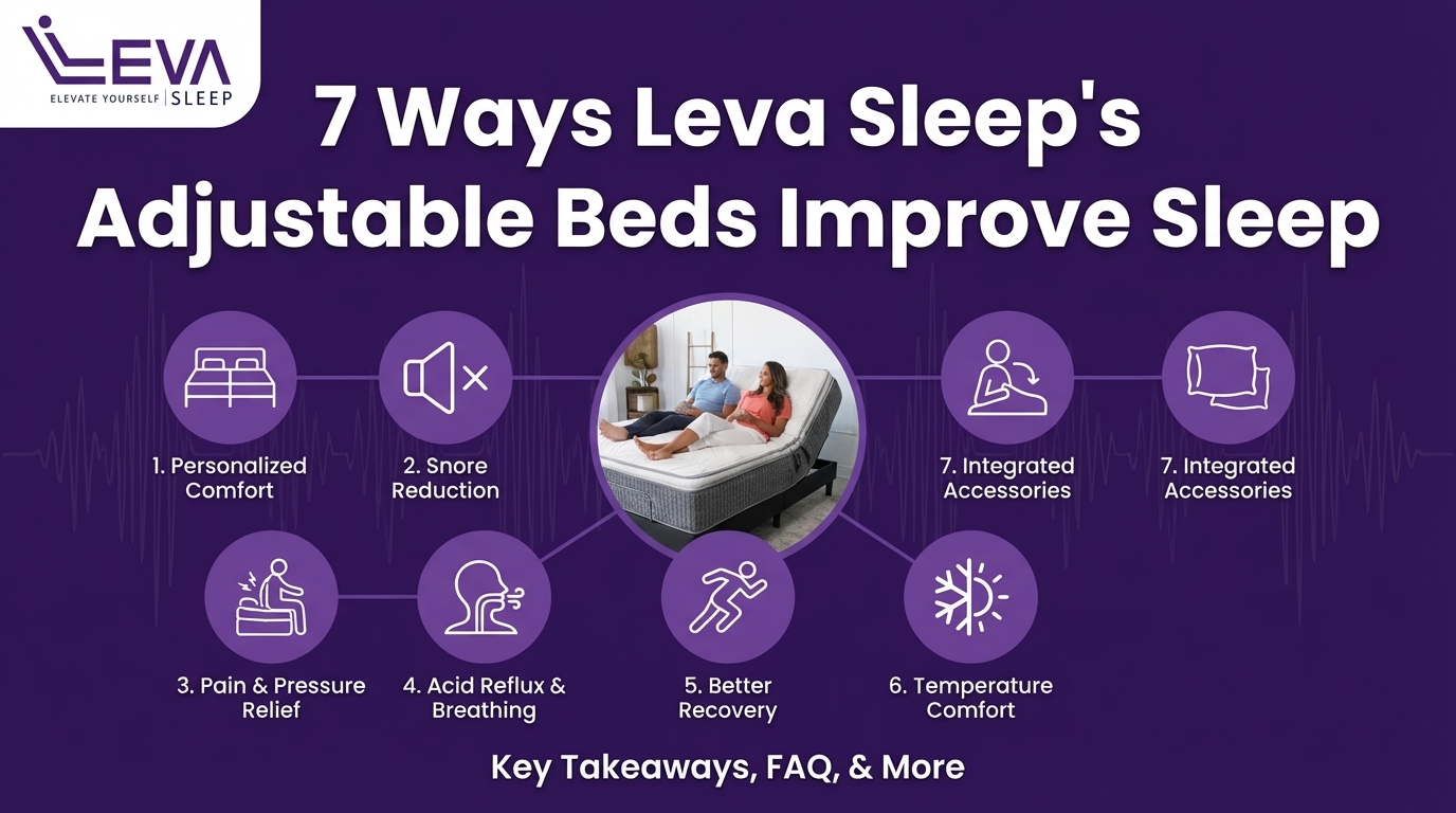 7 Ways Leva Sleep's Adjustable Beds Improve Sleep