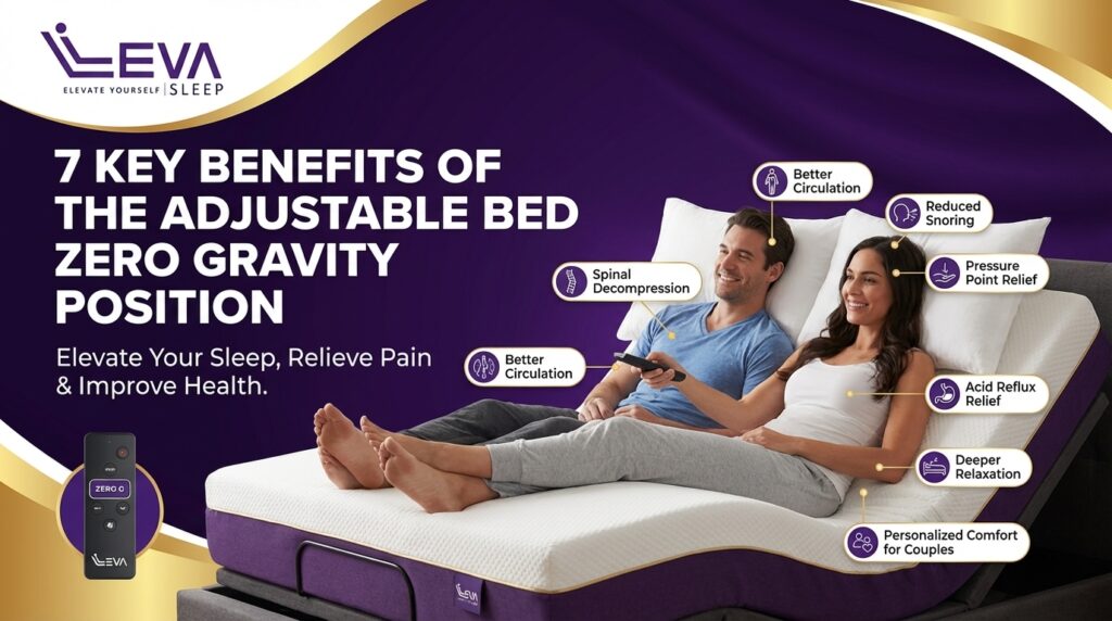 7 Key Benefits of the Adjustable Bed Zero Gravity Position