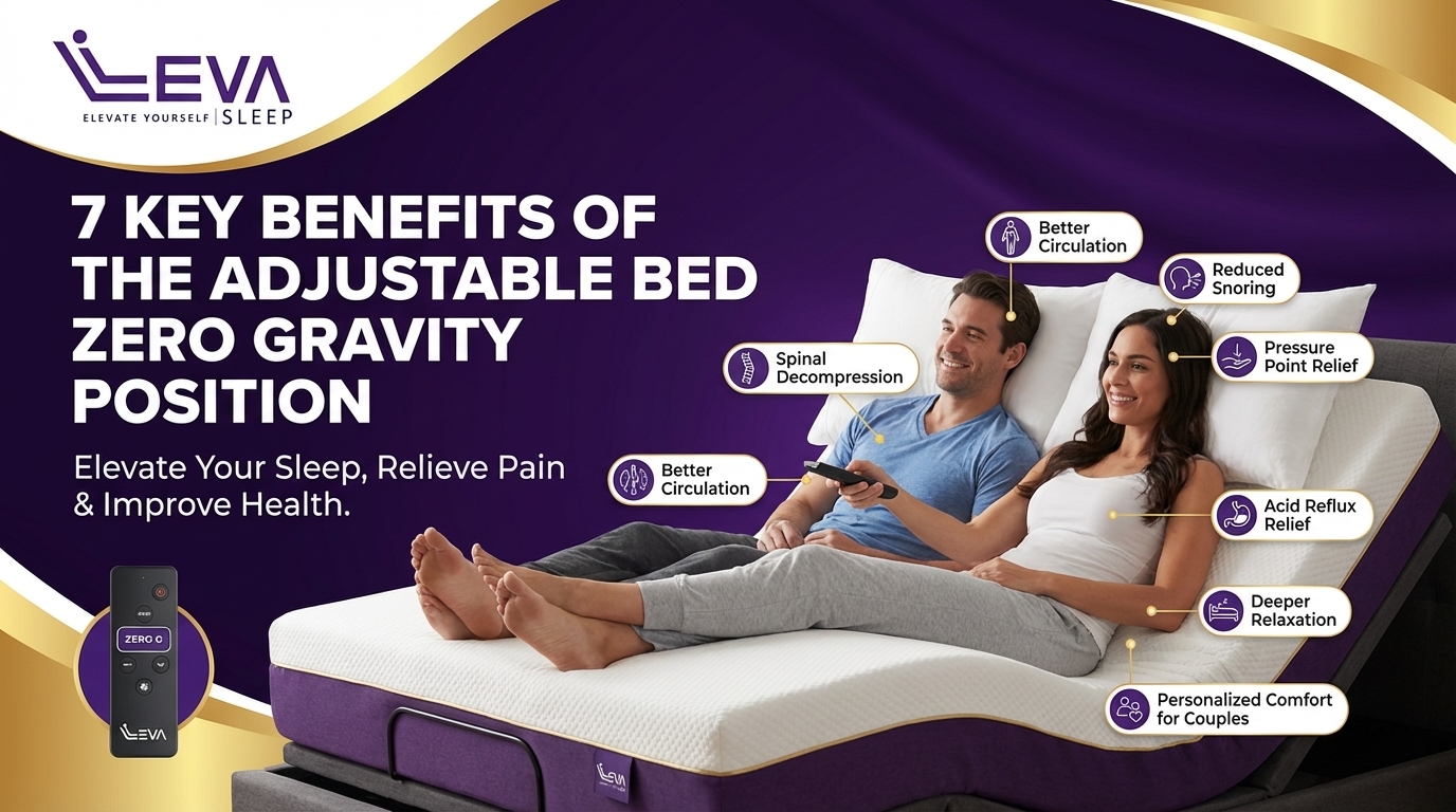 7 Key Benefits of the Adjustable Bed Zero Gravity Position