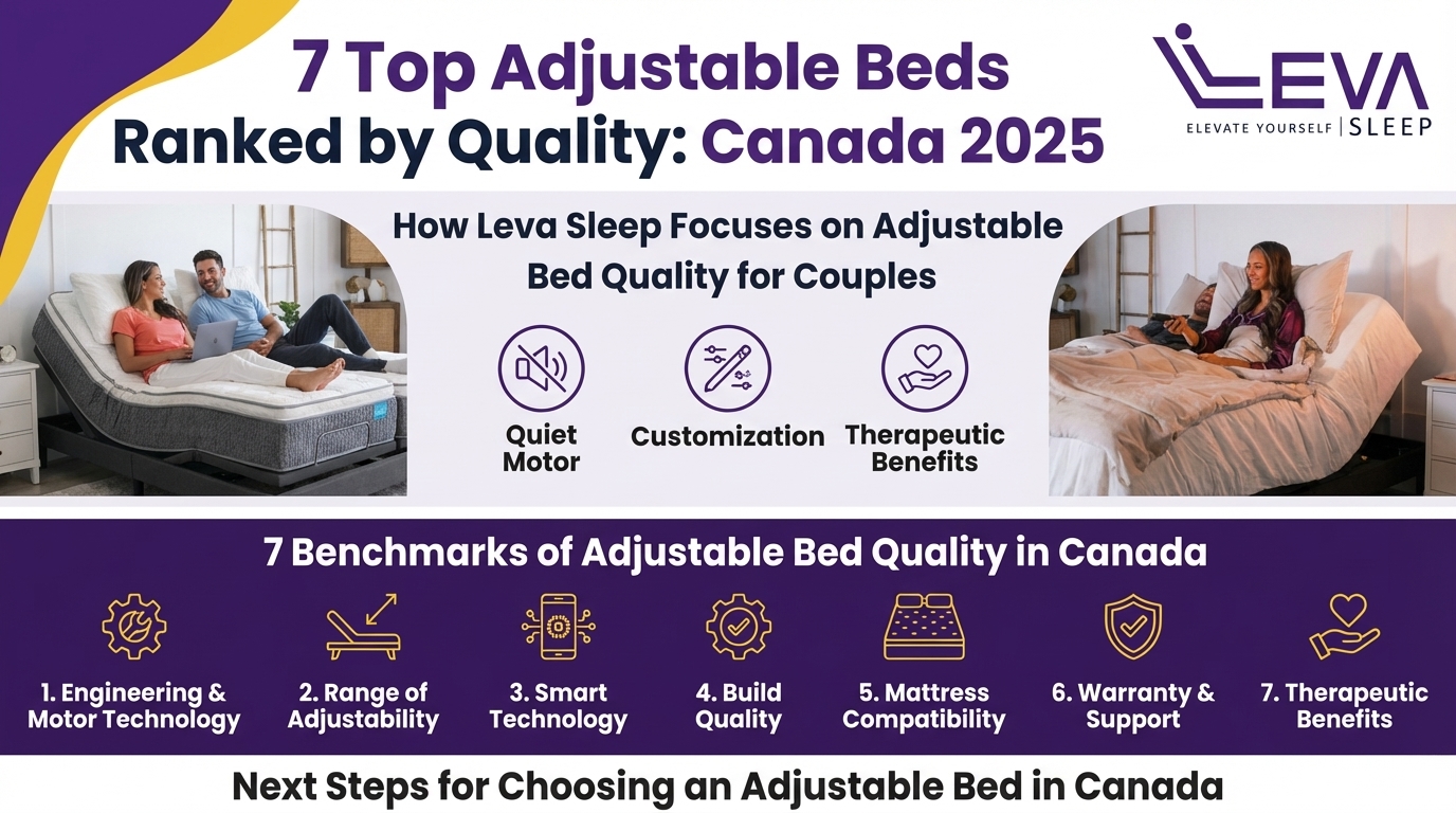 7 Top Adjustable Beds Ranked by Quality: Canada 2025