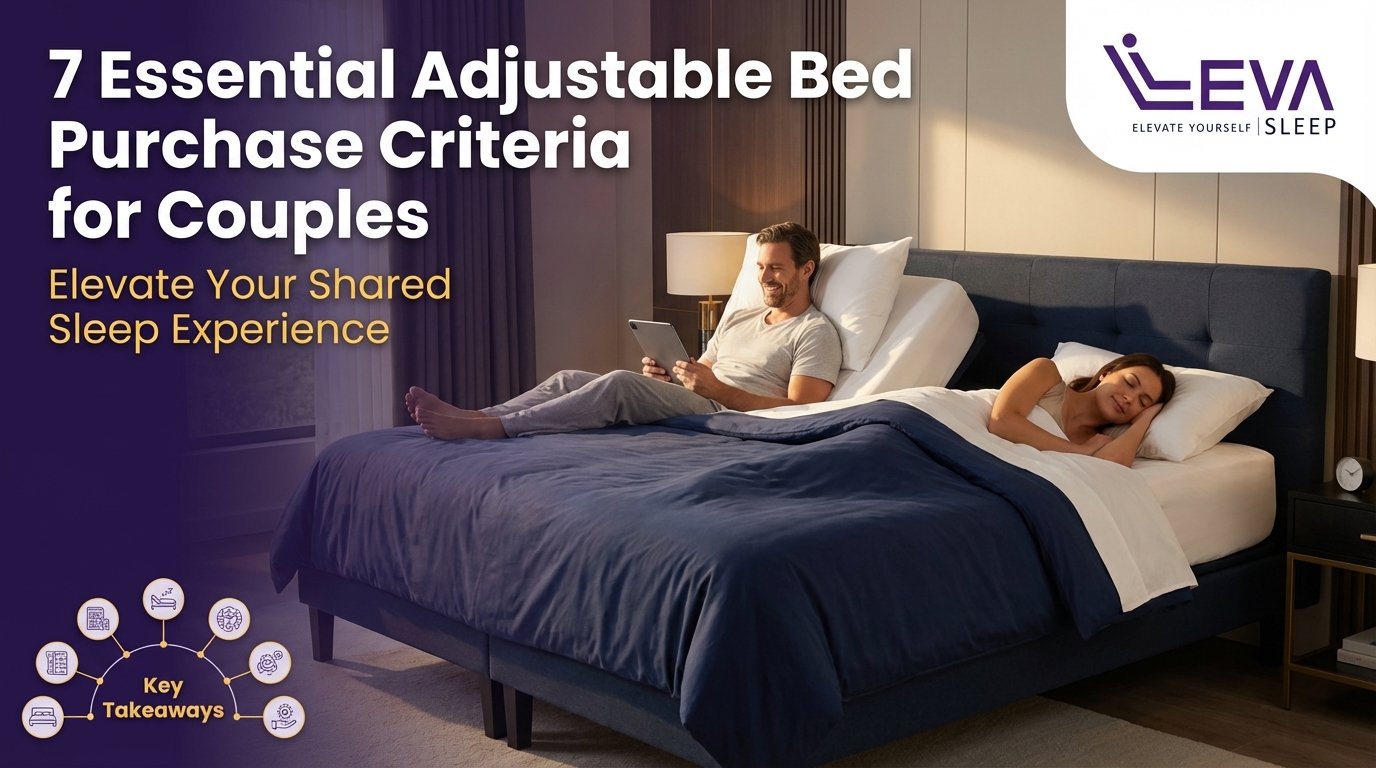 7 Essential Adjustable Bed Purchase Criteria for Couples