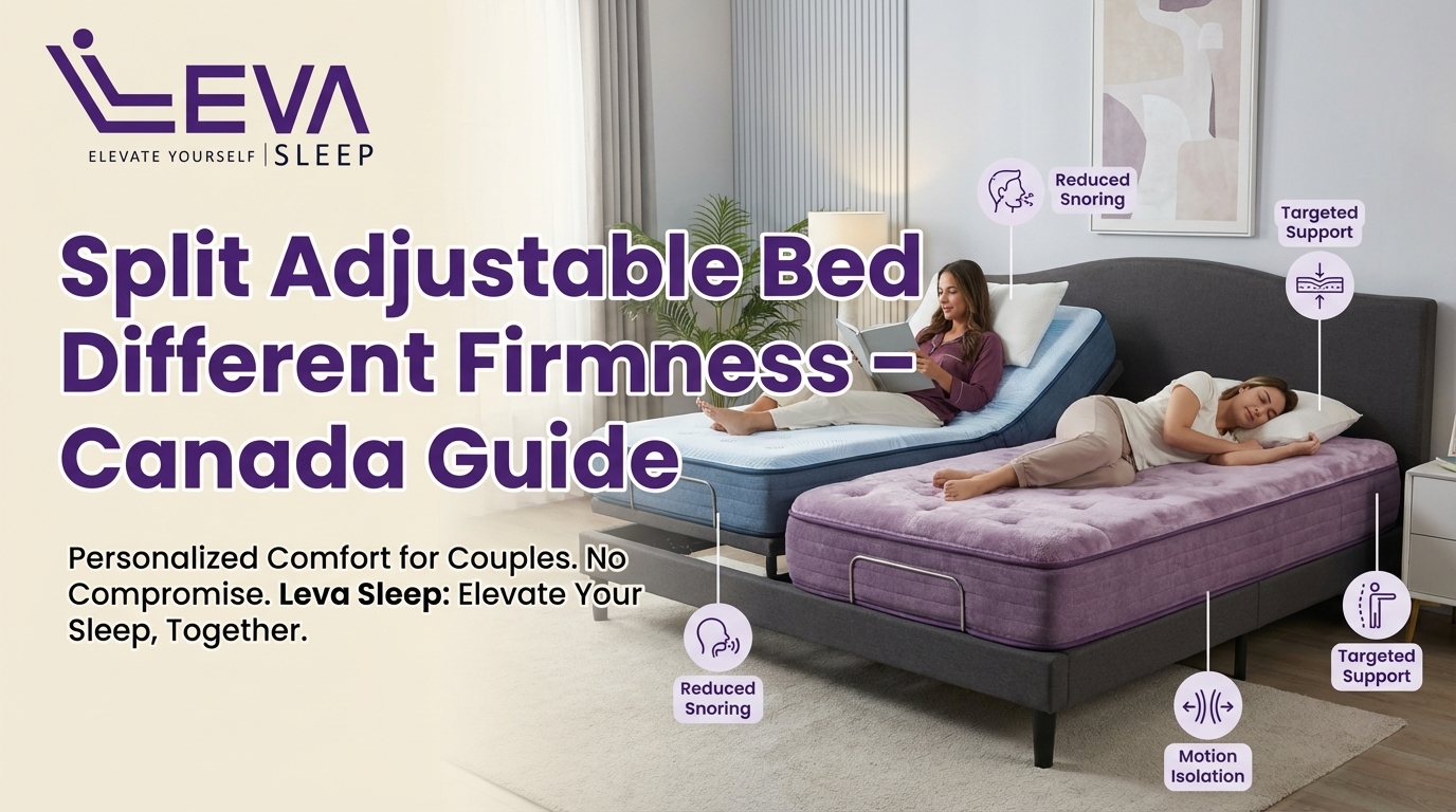 Split Adjustable Bed Different Firmness - Canada Guide