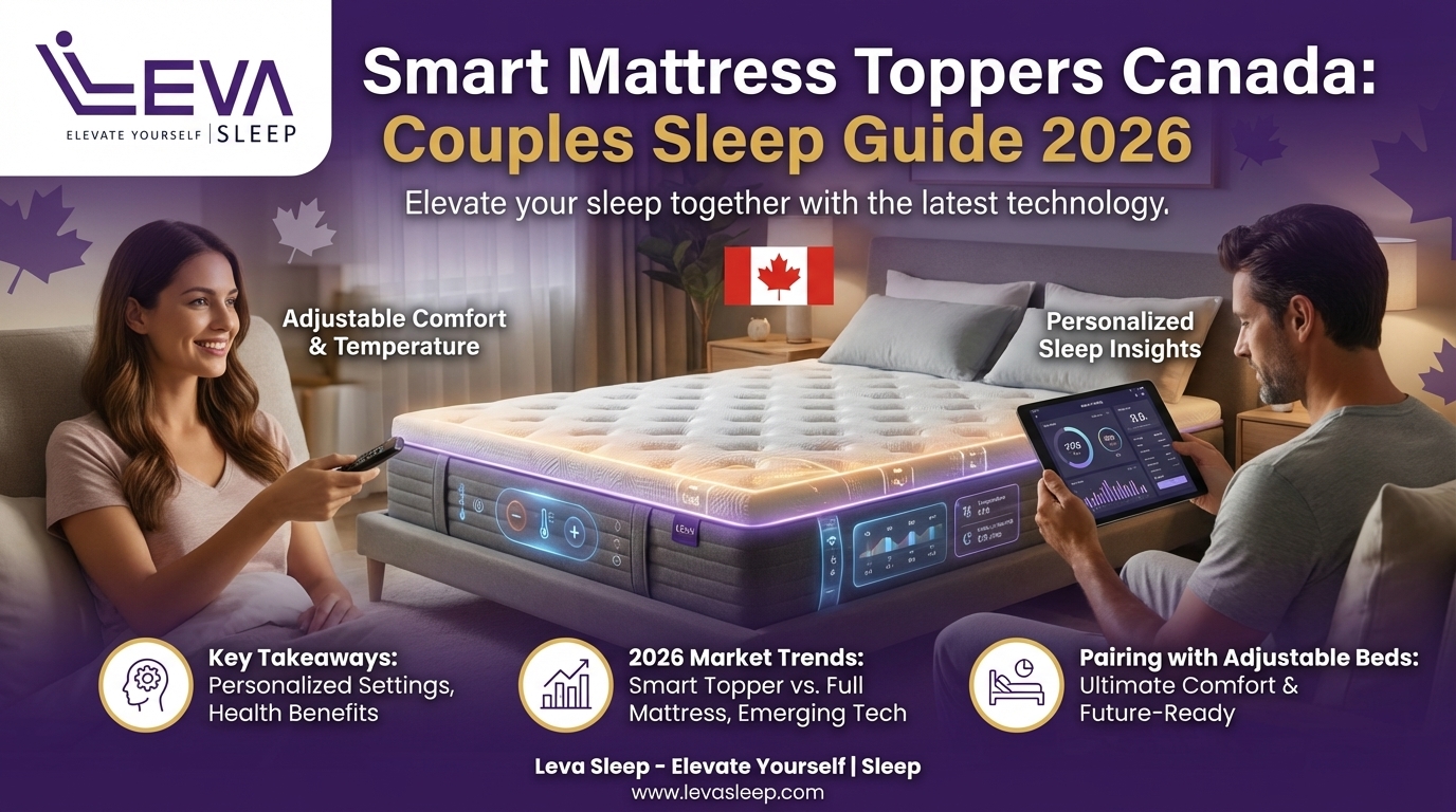 Smart Mattress Toppers Canada: Couples Sleep Guide 2026