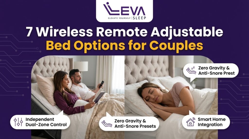 7 Wireless Remote Adjustable Bed Options for Couples