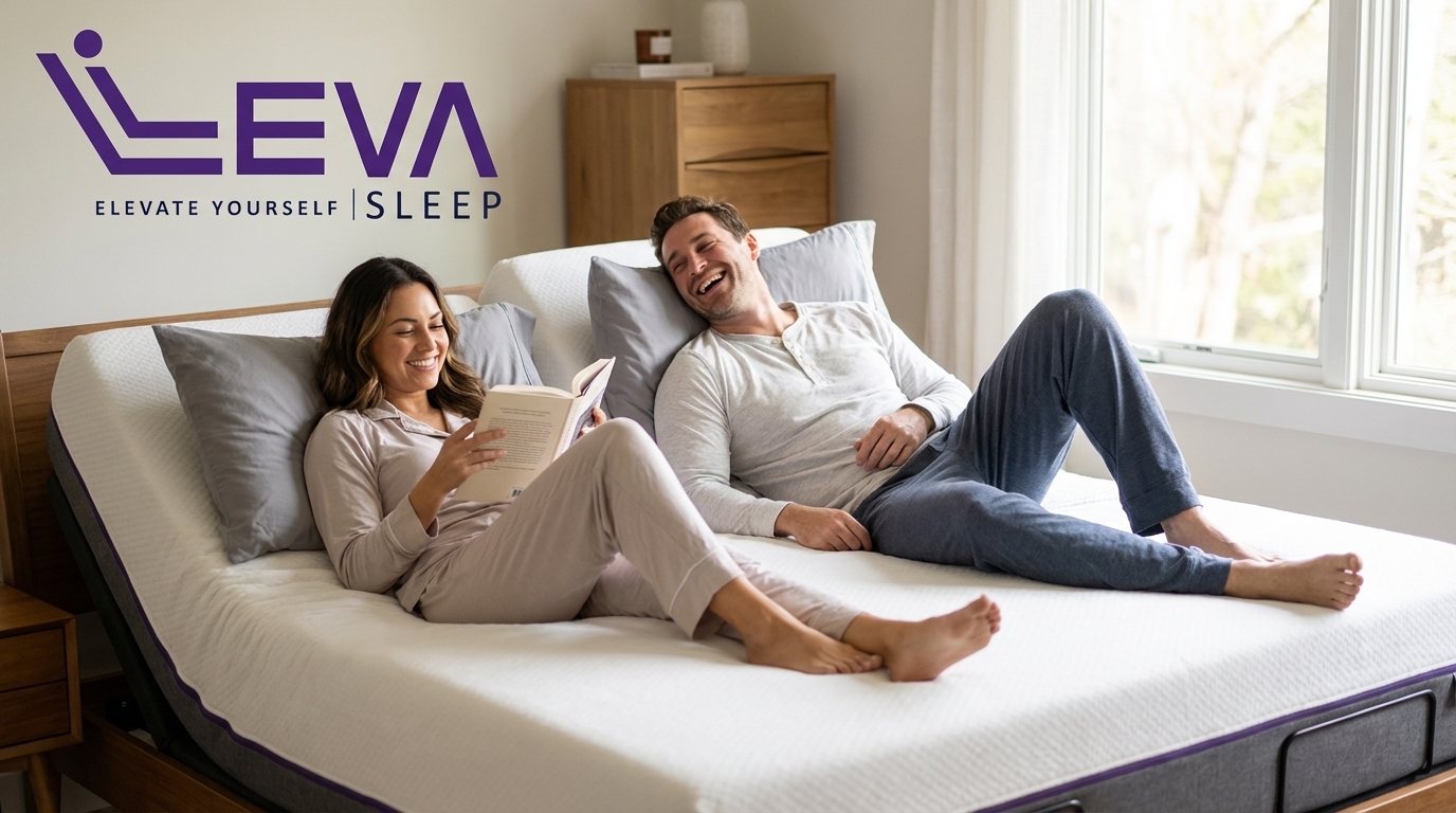 Best Hybrid Mattress & Adjustable Base For Couples Canada