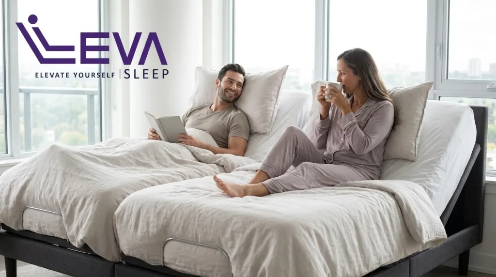 Best Split King Adjustable Beds for Couples in Canada