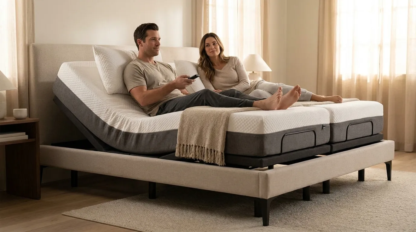 Adjustable Bed Positions Guide for Couples | Leva Sleep