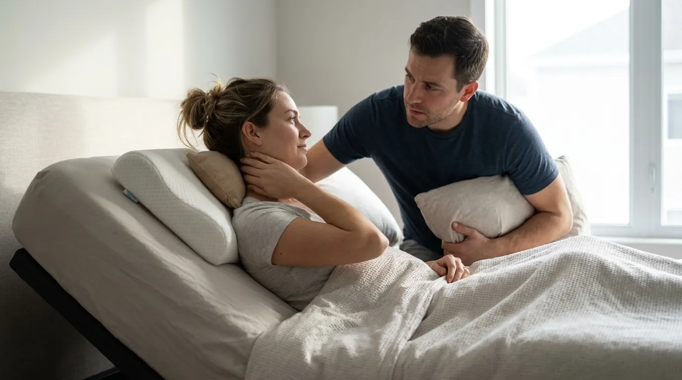 Adjustable Beds for Neck Pain Relief | Leva Sleep Canada