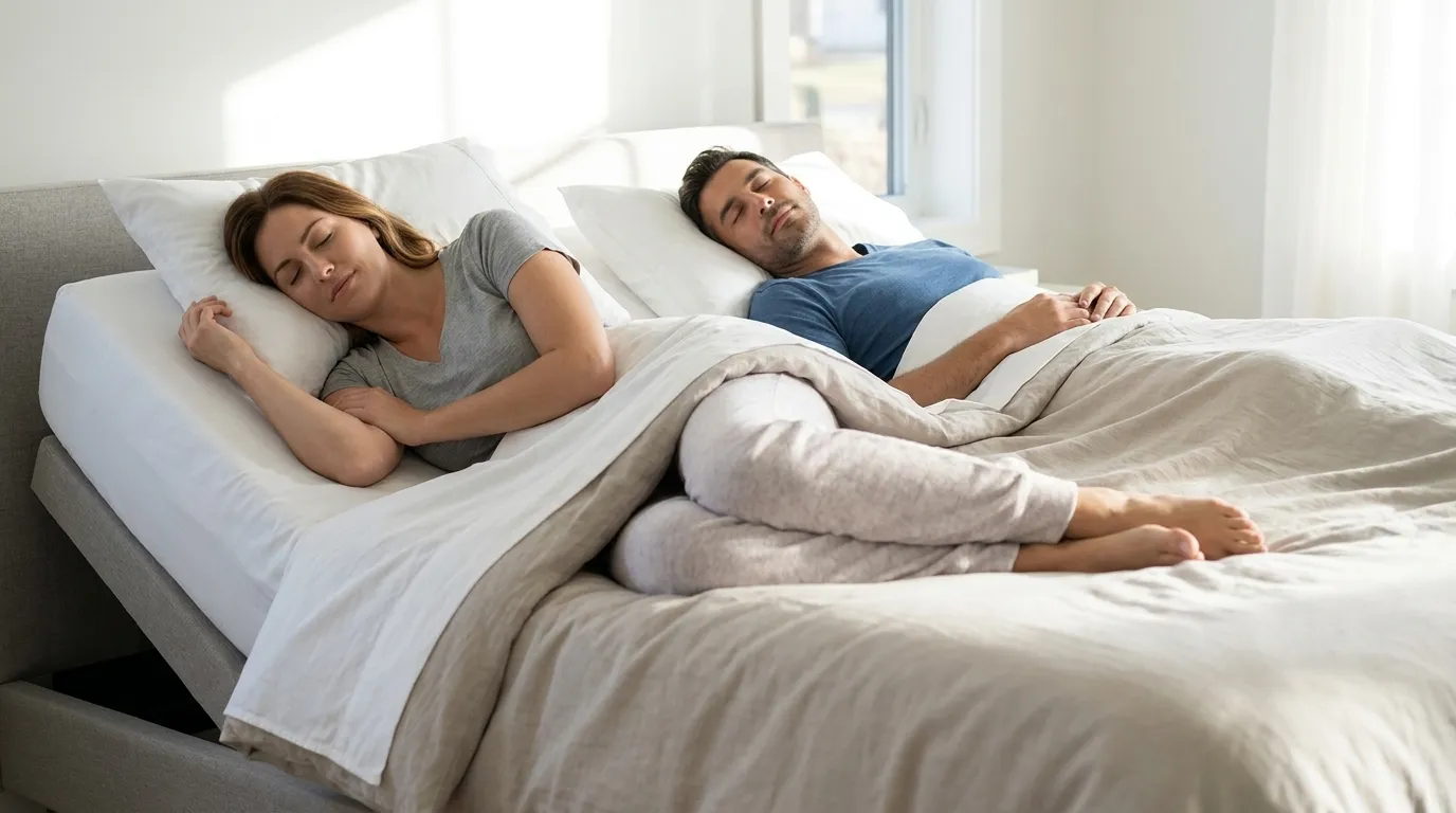 Best Sleep Positions for Apnea & How Adjustable Beds Help