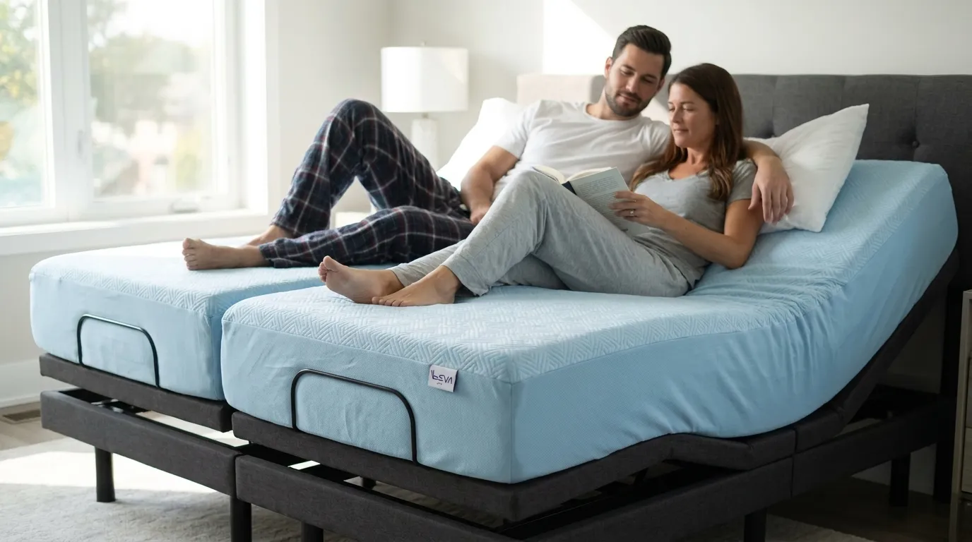 Cool Mattress Covers for Adjustable Beds | Leva Sleep