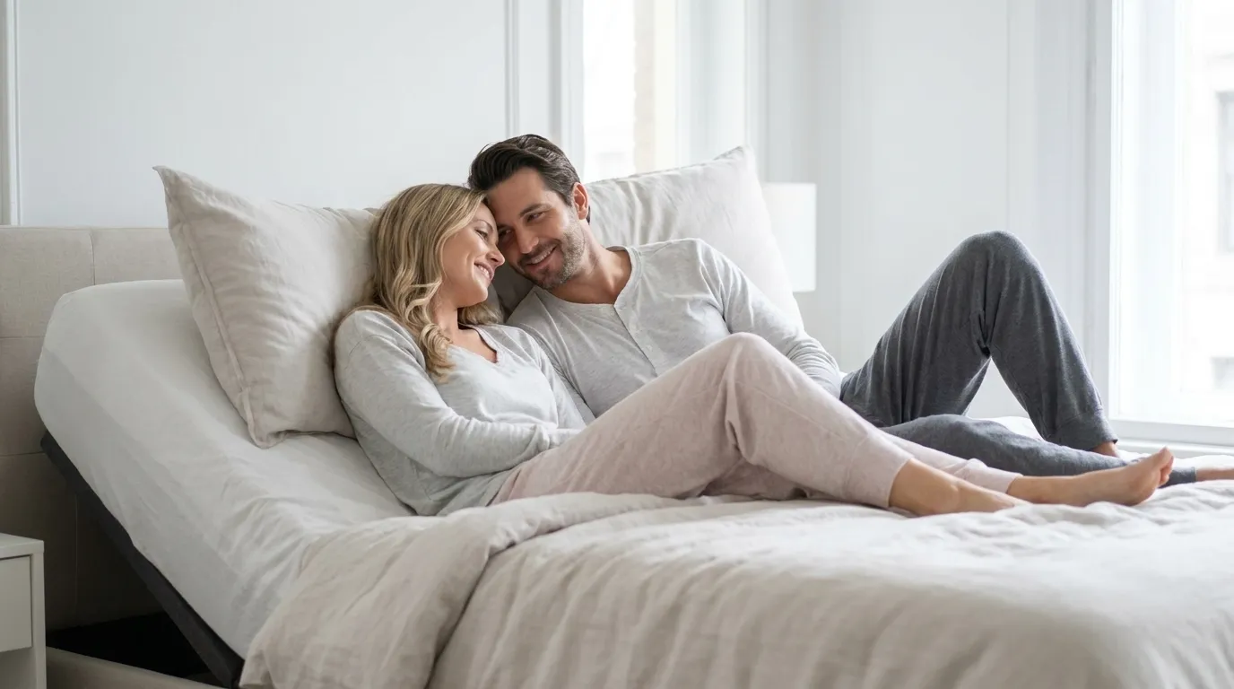 Improve Sleep Quality for Couples with Adjustable Beds