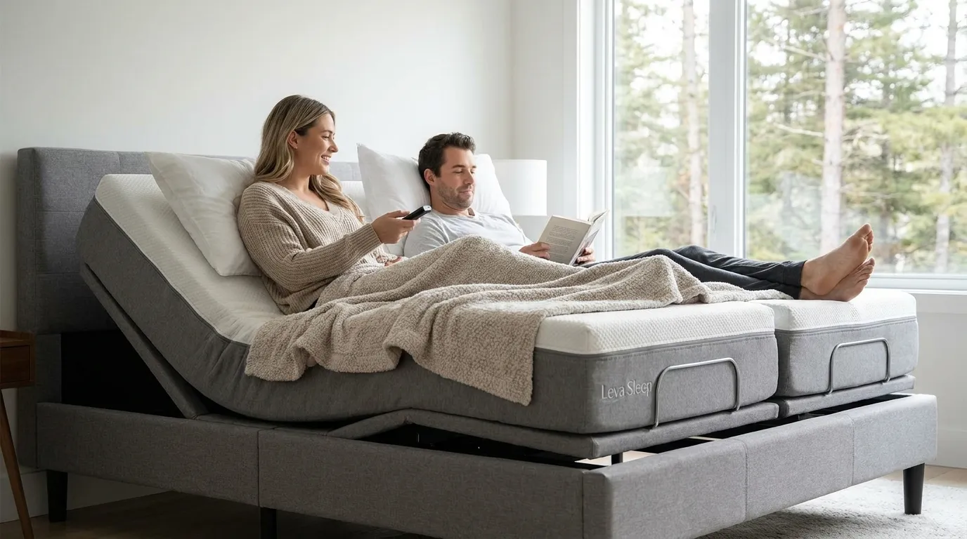 Adjustable Base Beds for Canadian Couples | Leva Sleep