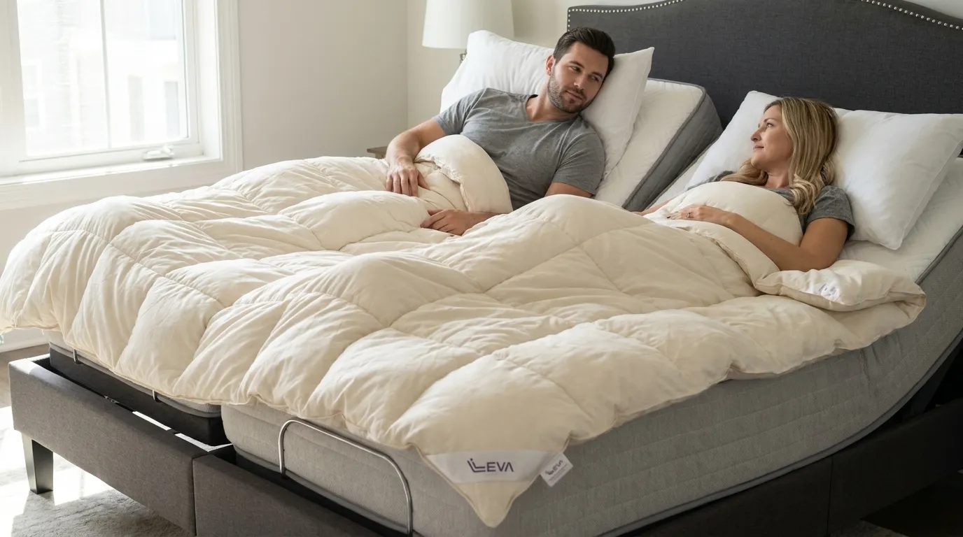 Down Alternative Comforters for Adjustable Beds