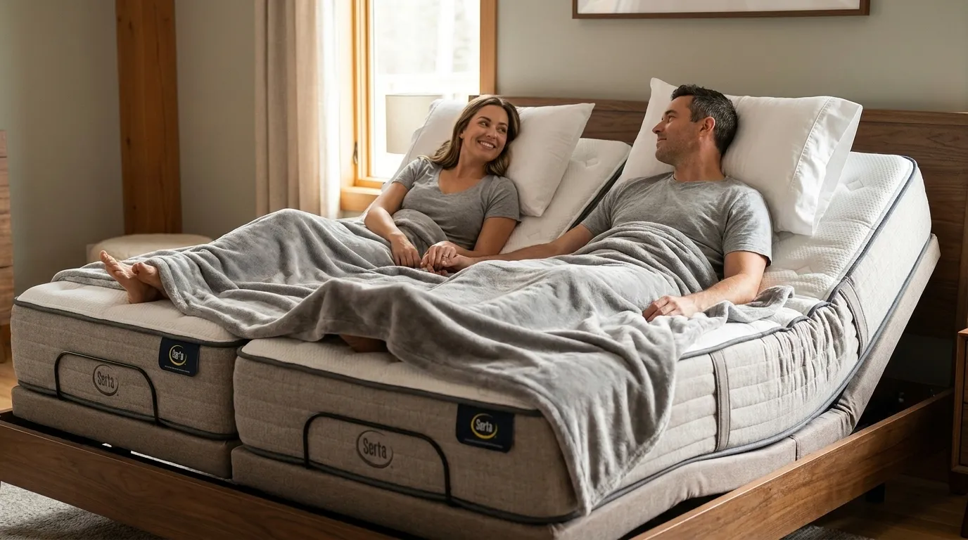 Best Serta Adjustable Bed Systems for Couples in Canada