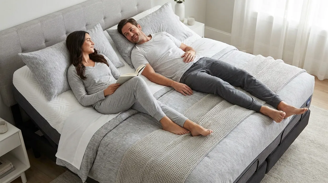 Best Adjustable Mattress and Base for Couples in Canada